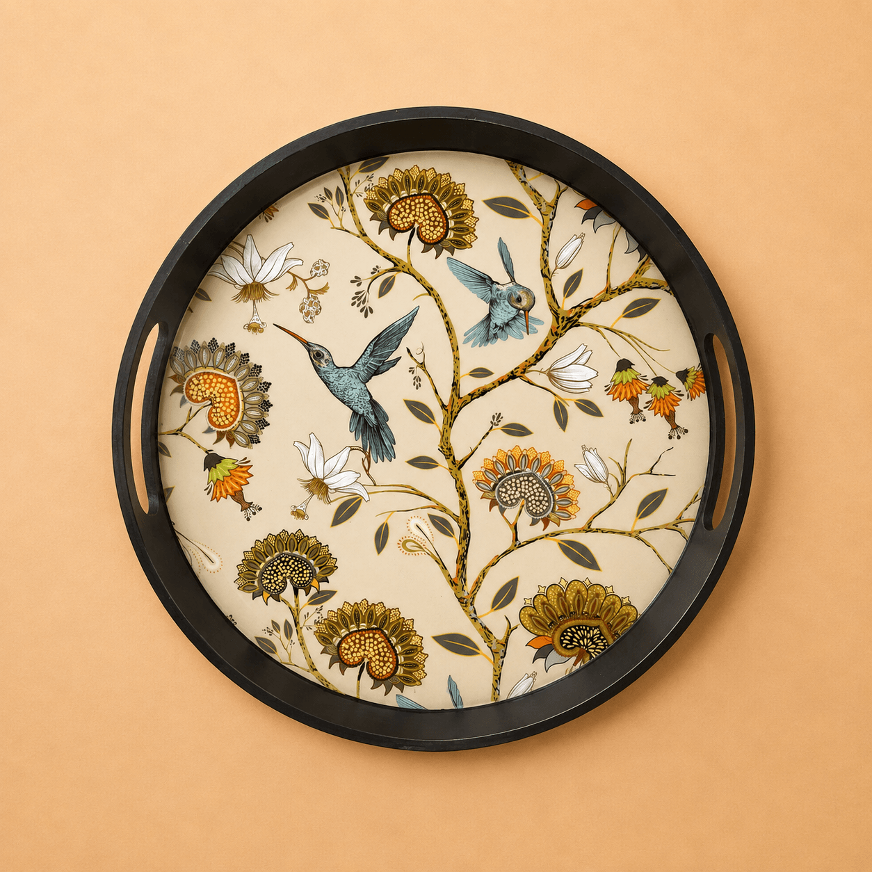 Wooden Round Tray 12"*12"